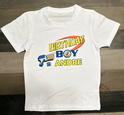 Custom family birthday shirts