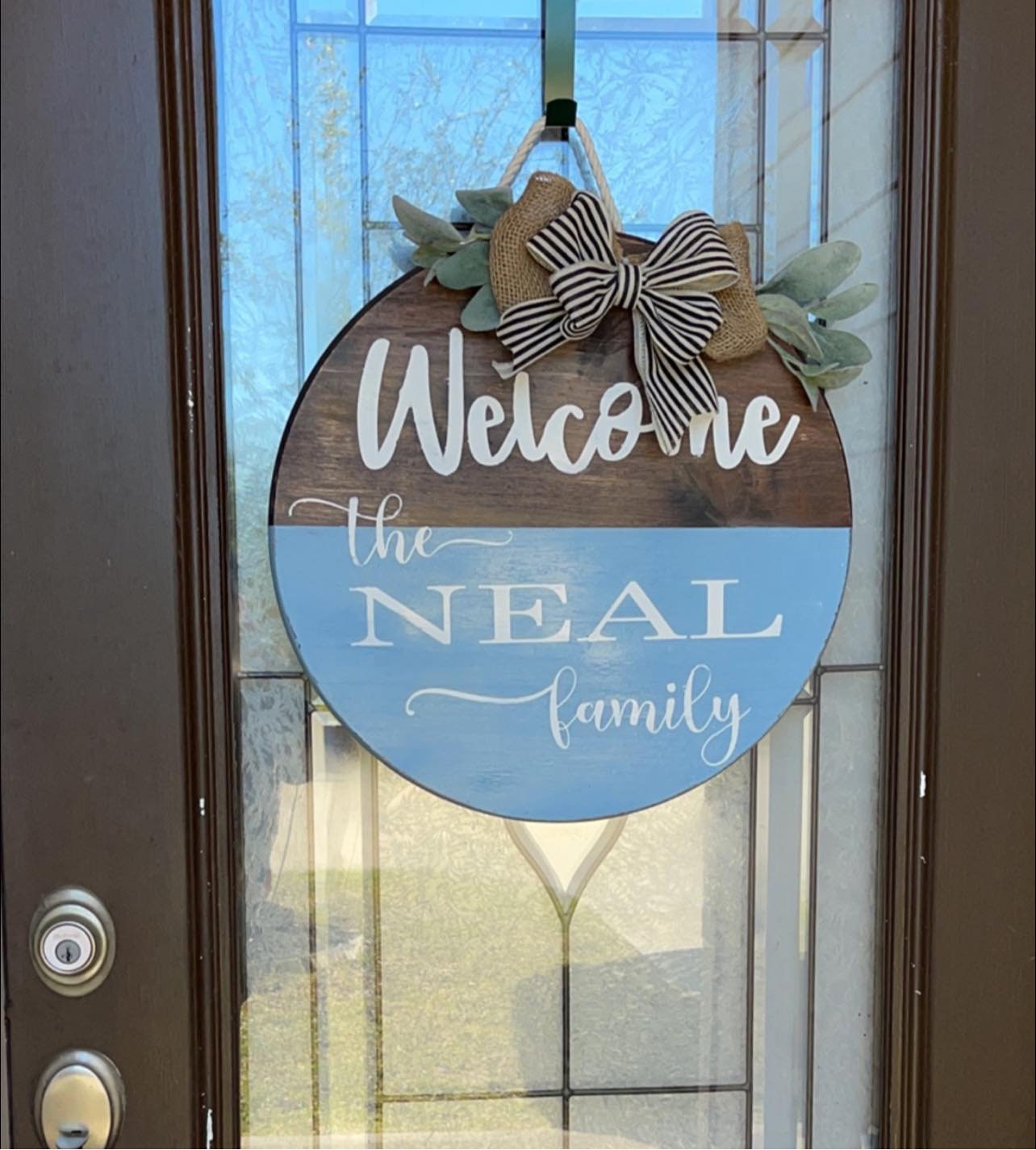 Door Hanger | Front Door Sign