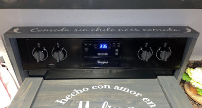 Stove Cover Shelf Spice Rack