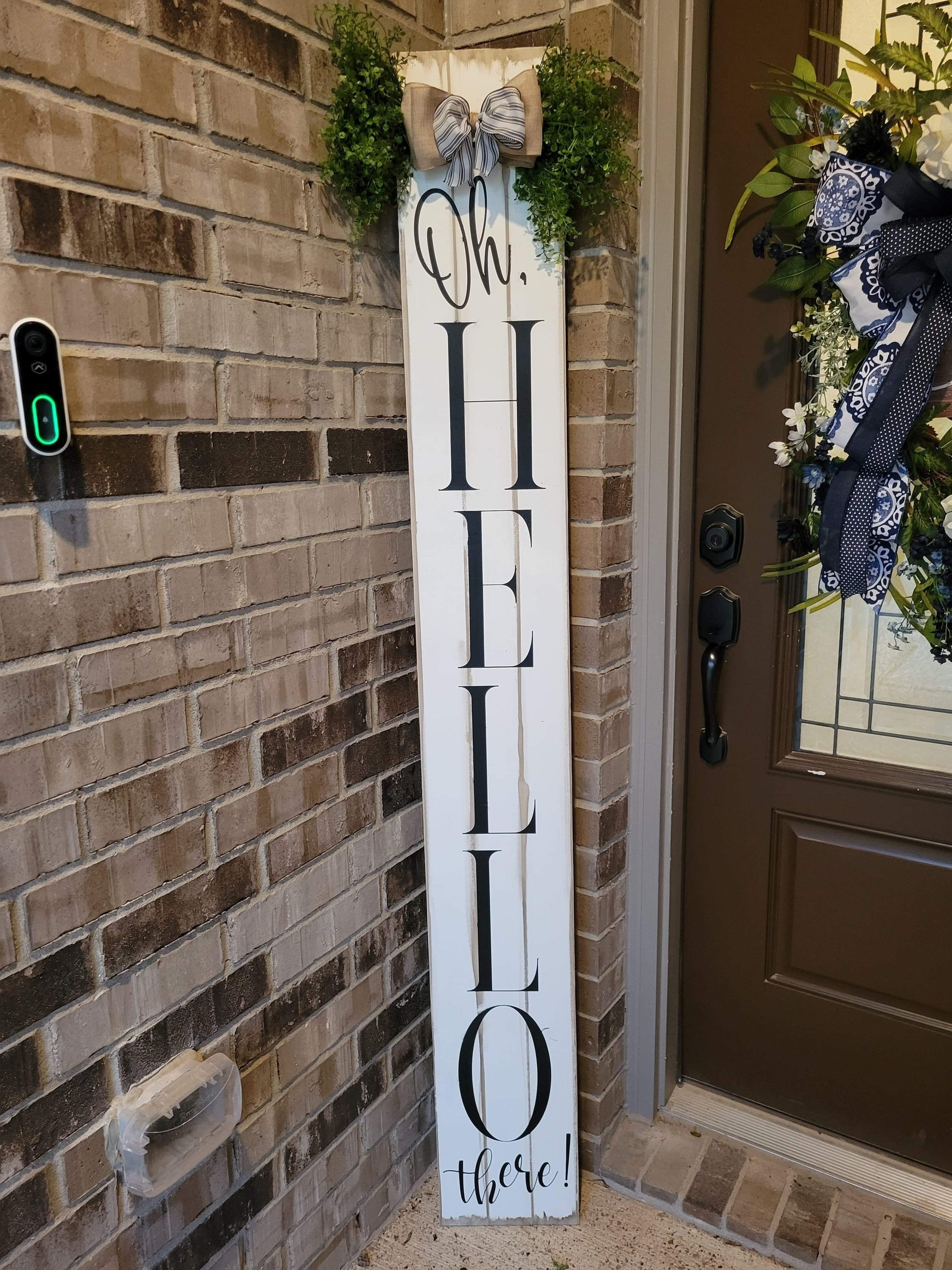 Porch sign | Porch leaners | Front Door Decor | Door sign