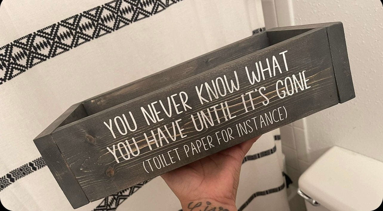 Bathroom toilet box