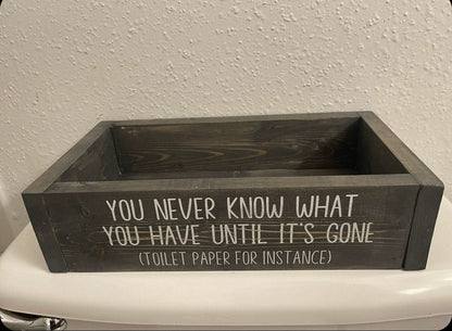 Bathroom toilet box