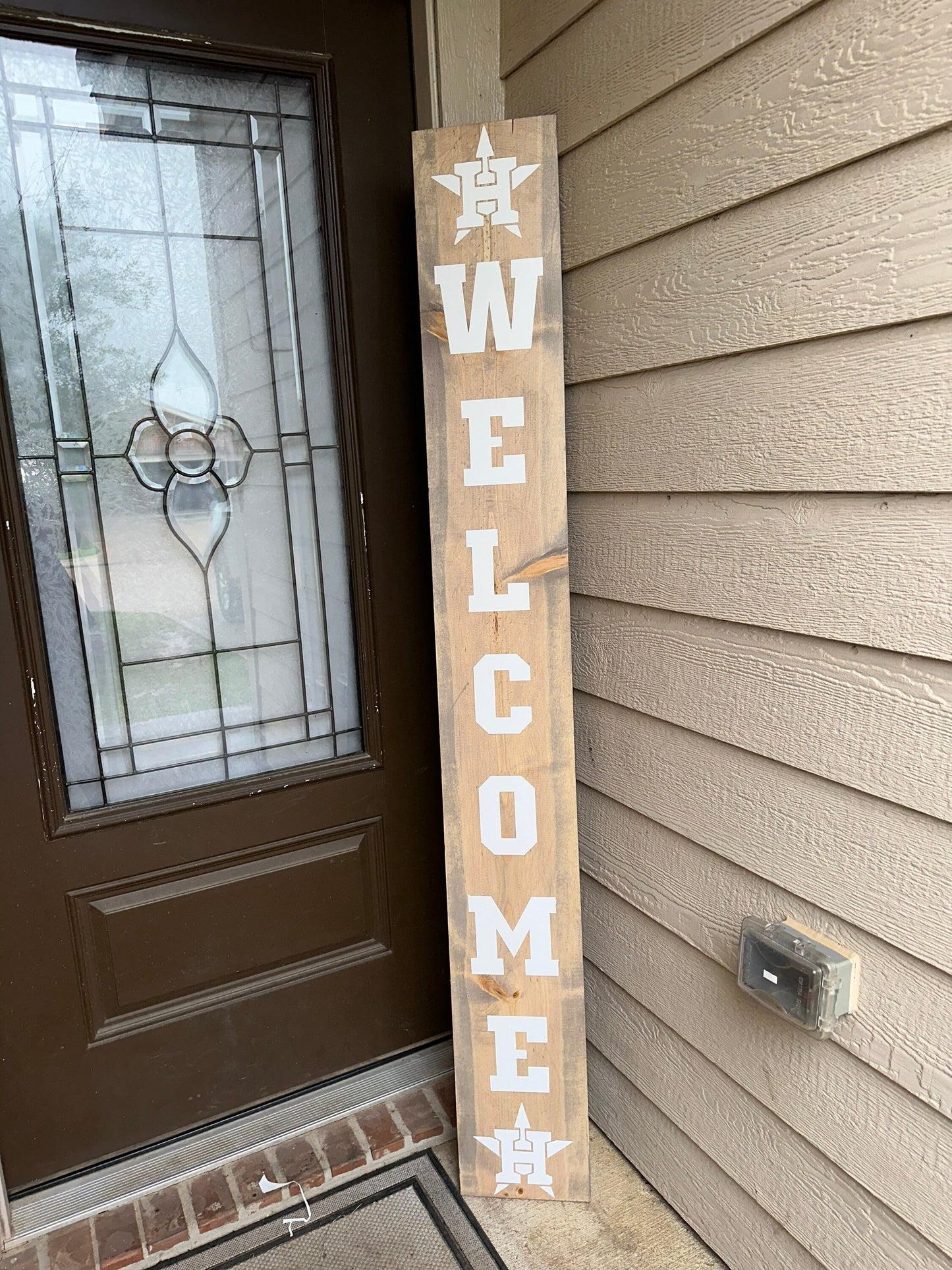 Houston Astros Porch Sign | Porch sign | Porch leaners | Front Door Decor | Door sign