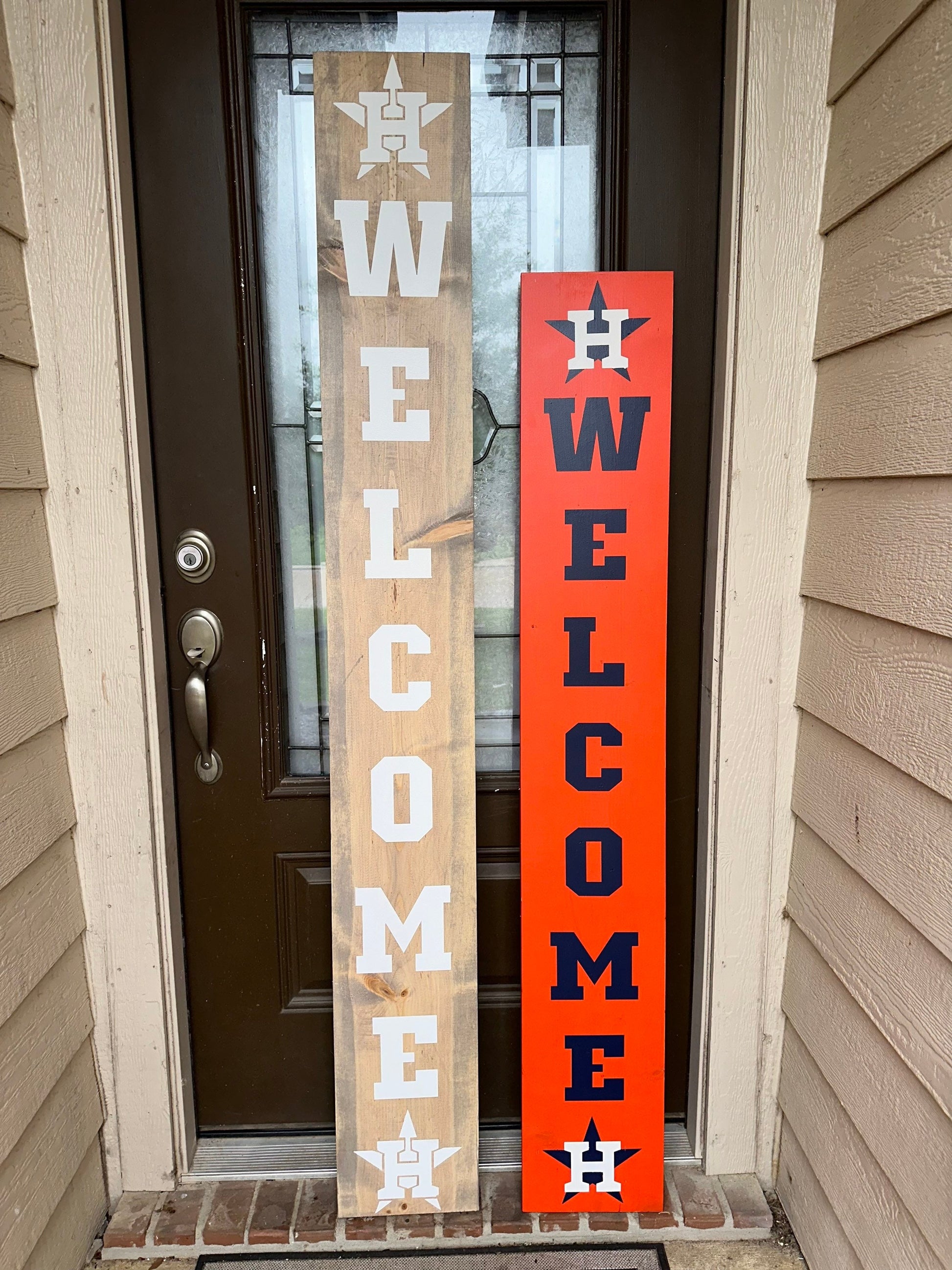 Houston Astros Porch Sign | Porch sign | Porch leaners | Front Door Decor | Door sign