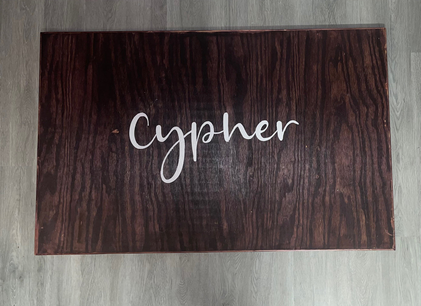 Dog Crate Topper | Kennel Cover | Wooden Dog Crate Tabletop | Wooden Crate Cover